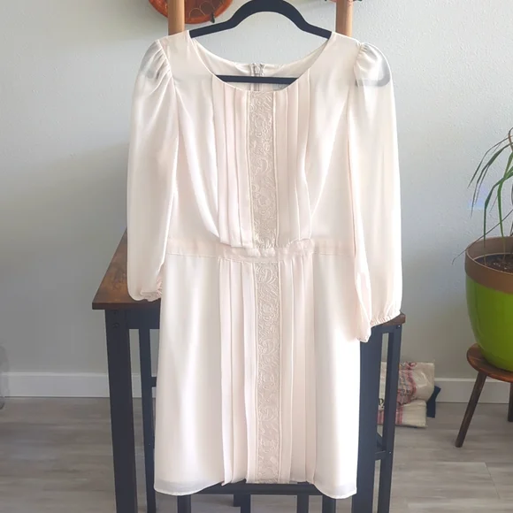 short ivory satin dress Ivory Satin Mini Wedding Dress Spaghetti Straps Plunge Sweetheart 3D Floral  Pearl Trim Boned Corset Voluminous Ball Gown Skirt